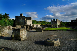Ruinen des Zisterzienserklosters "Mellifont Abbey"