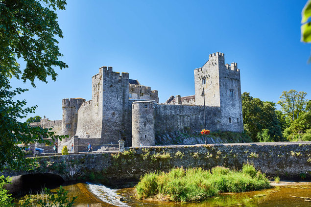 Blick auf´s "Cahir Castle"