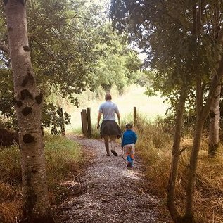 Wanderwege auf dem Gelände