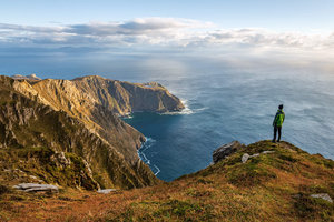 Ausblick von den Klippen "Slieve League"